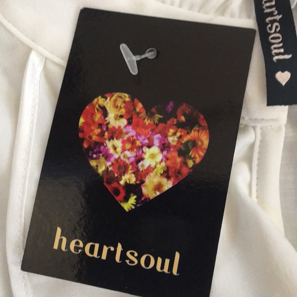 NWT HeartSoul Ruffle Top - Picture 5 of 6